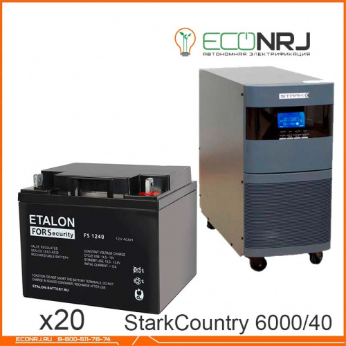 Stark Country 6000 Online, 12А + ETALON FS 1240 фото 2