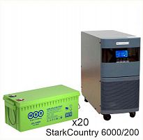 Stark Country 6000 Online, 12А + WBR GPL122000