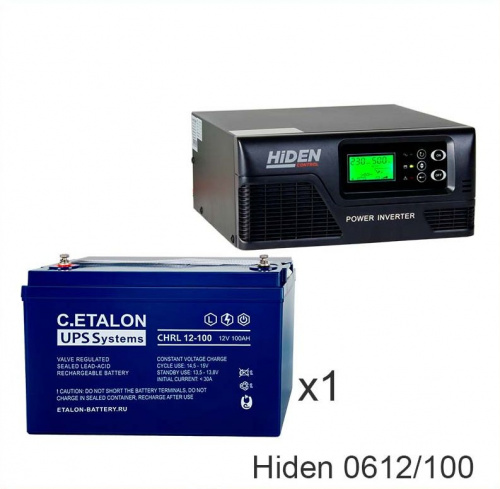 ИБП Hiden Control HPS20-0612 + ETALON CHRL 12-100