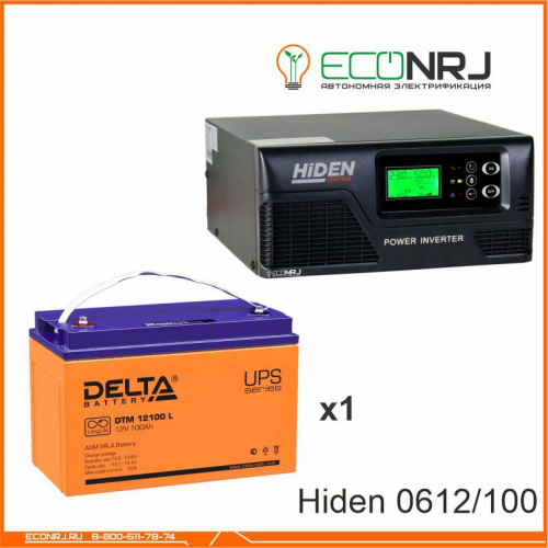 ИБП Hiden Control HPS20-0612 + Delta DTM 12100 L фото 3