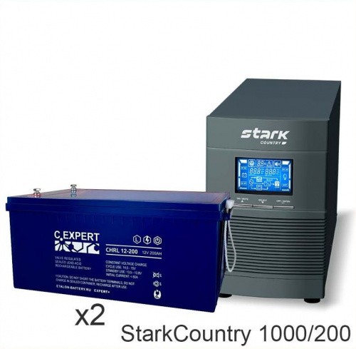 Stark Country 1000 Online, 16А + ETALON CHRL 12-200