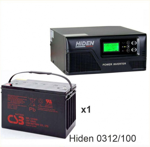 ИБП Hiden Control HPS20-0312 + CSB GPL121000