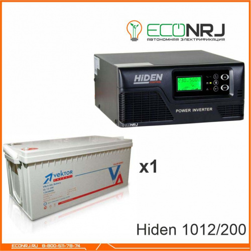 ИБП Hiden Control HPS20-1012 + Vektor GL 12-200 фото 3