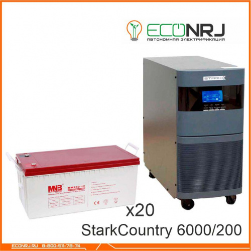 Stark Country 6000 Online, 12А + MNB MМ200-12 фото 3