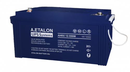 Аккумуляторная батарея ETALON AHRX 12-550W