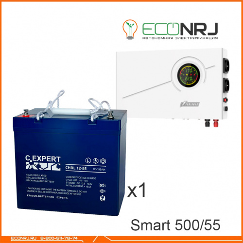 ИБП Powerman Smart 500 INV + ETALON CHRL 12-55 фото 2