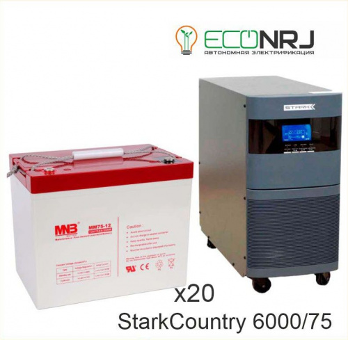 Stark Country 6000 Online, 12А + MNB MМ75-12 фото 2