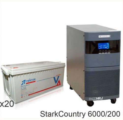 Stark Country 6000 Online, 12А + Vektor GL 12-200