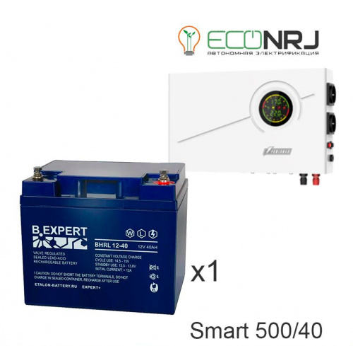 ИБП Powerman Smart 500 INV + ETALON BHRL 12-40 фото 3