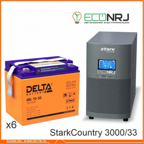 Stark Country 3000 Online, 12А + Delta GEL 12-33 фото 3