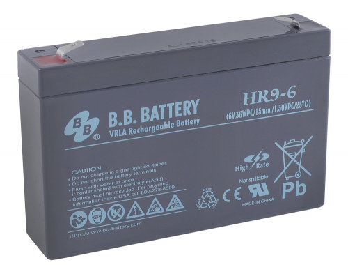 Аккумуляторная батарея B.B.Battery HR 9-6