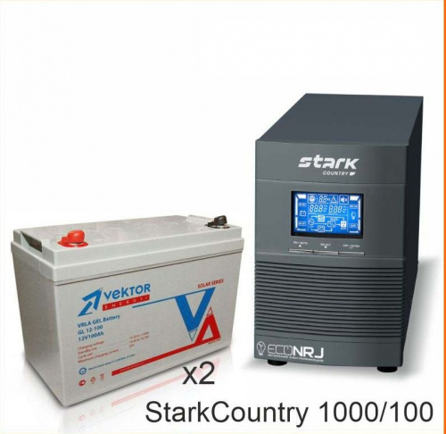 Stark Country 1000 Online, 16А + Vektor GL 12-100