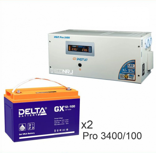 Энергия PRO-3400 + Delta GX 12100