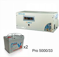 Энергия PRO-5000 + Аккумуляторная батарея Vektor GL 12-33
