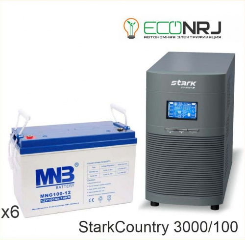 Stark Country 3000 Online, 12А + MNB MNG100-12 фото 2