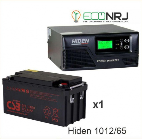 ИБП Hiden Control HPS20-1012 + CSB GPL12650 фото 2