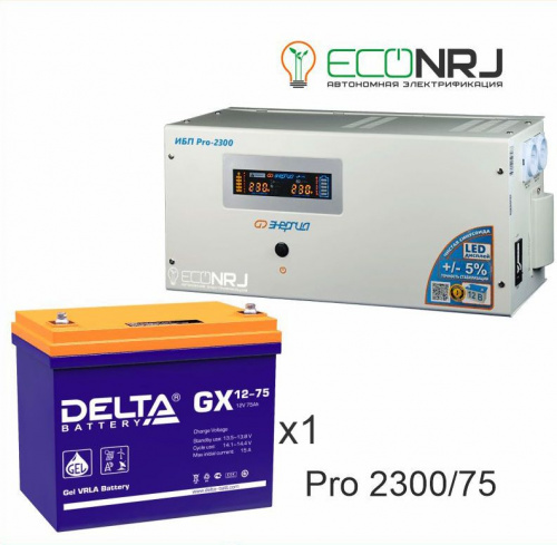 Энергия PRO-2300 + Delta GX 12-75 фото 2