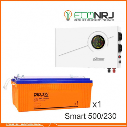 ИБП Powerman Smart 500 INV + Delta DTM 12230 L фото 3