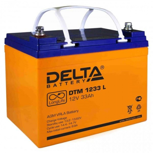 Инвертор (ИБП) Энергия Гарант-500 + Аккумуляторная батарея Delta DTM 1233 L фото 4