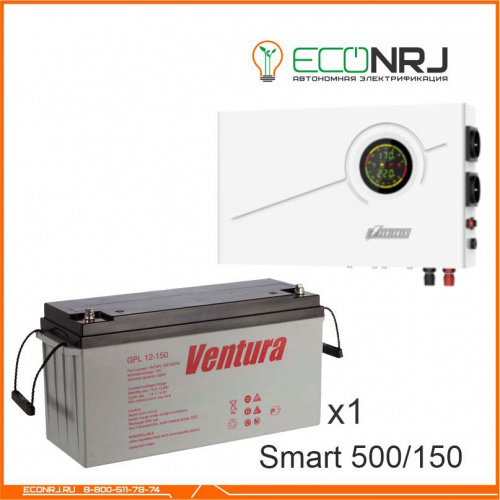 ИБП Powerman Smart 500 INV + Ventura GPL 12-150 фото 3