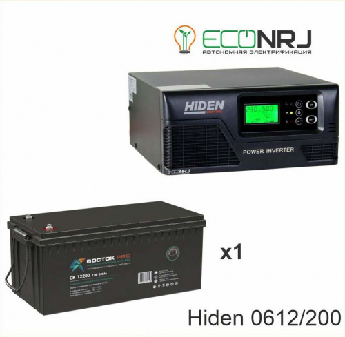 ИБП Hiden Control HPS20-0612 + ВОСТОК PRO СК-12200 фото 2