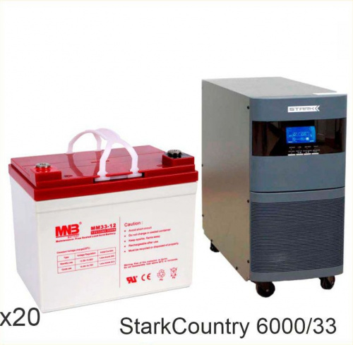 Stark Country 6000 Online, 12А + MNB MМ33-12