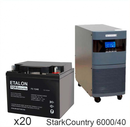 Stark Country 6000 Online, 12А + ETALON FS 1240