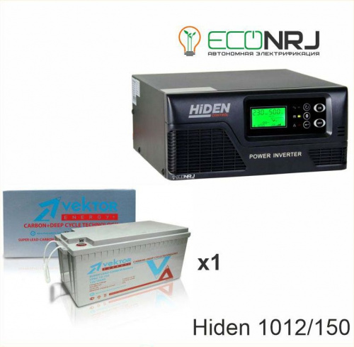 ИБП Hiden Control HPS20-1012 + Vektor VPbC 12-150 фото 3