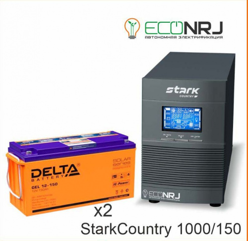 Stark Country 1000 Online, 16А + Delta GEL 12-150 фото 3