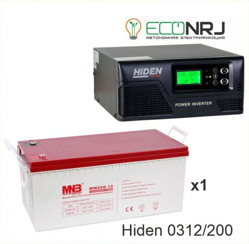 ИБП Hiden Control HPS20-0312 + MNB MМ200-12 фото 2