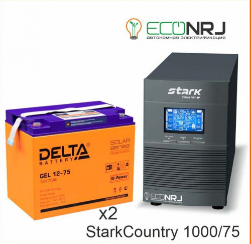 Stark Country 1000 Online, 16А + Delta GEL 12-75 фото 2