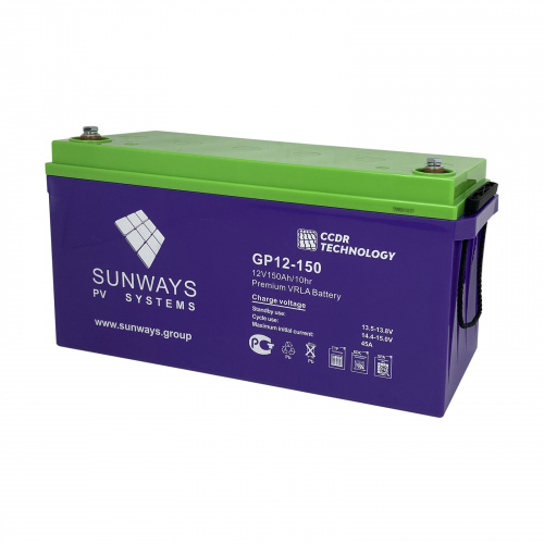 Аккумуляторная батарея SUNWAYS GP 12-150