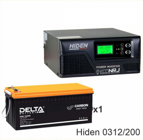 ИБП Hiden Control HPS20-0312 + Delta CGD 12200