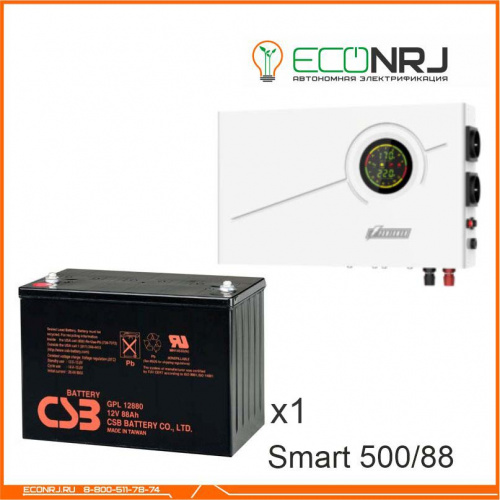 ИБП Powerman Smart 500 INV + CSB GPL12880 фото 3