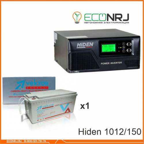 ИБП Hiden Control HPS20-1012 + Vektor VPbC 12-150 фото 2