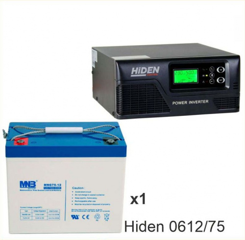 ИБП Hiden Control HPS20-0612 + MNB MNG75-12