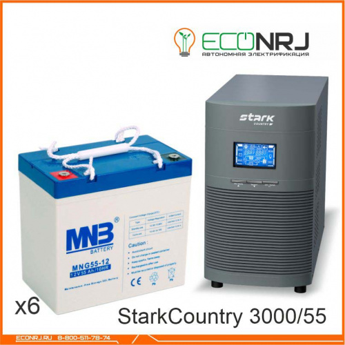 Stark Country 3000 Online, 12А + MNB MNG55-12 фото 3