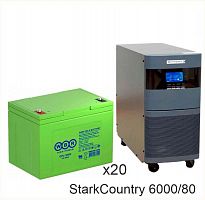 Stark Country 6000 Online, 12А + WBR GPL12800