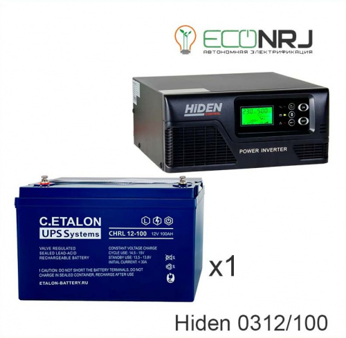 ИБП Hiden Control HPS20-0312 + ETALON CHRL 12-100 фото 2