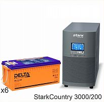 Stark Country 3000 Online, 12А + Delta GEL 12-200