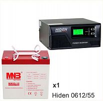 ИБП Hiden Control HPS20-0612 + MNB MМ55-12