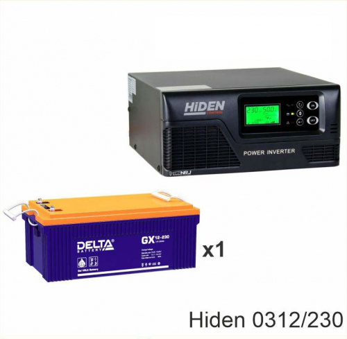 ИБП Hiden Control HPS20-0312 + Delta GX 12-230