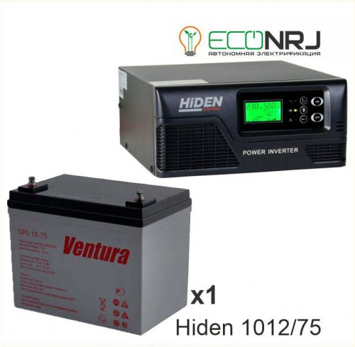 ИБП Hiden Control HPS20-1012 + Ventura GPL 12-75 фото 2