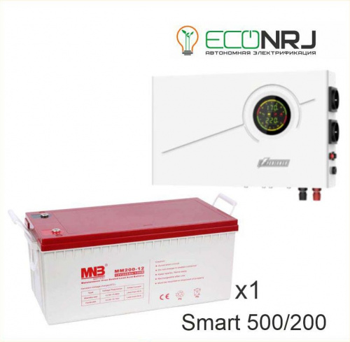 ИБП Powerman Smart 500 INV + MNB MМ200-12 фото 2