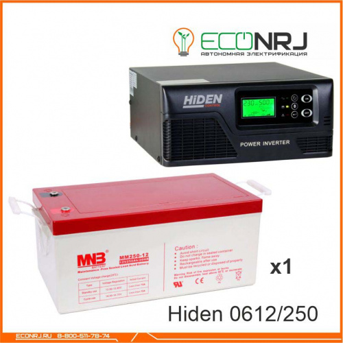 ИБП Hiden Control HPS20-0612 + MNB MМ250-12 фото 3