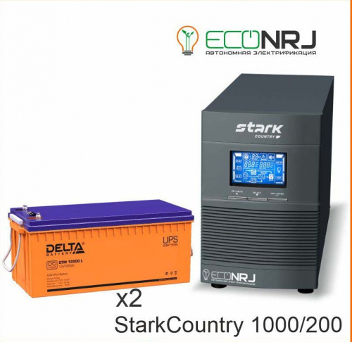 Stark Country 1000 Online, 16А + Delta DTM 12200 L фото 2