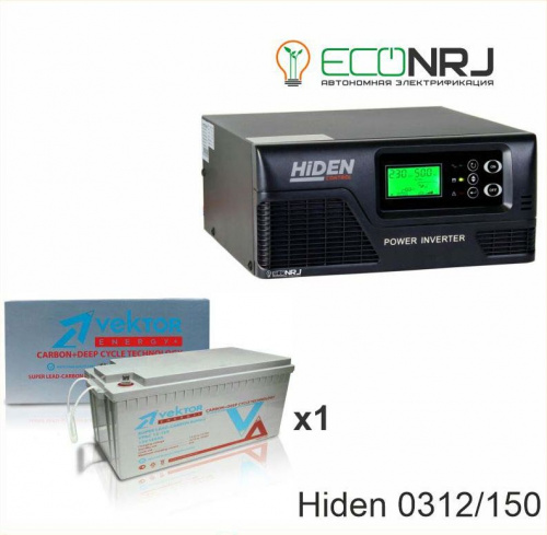 ИБП Hiden Control HPS20-0312 + Vektor VPbC 12-150 фото 2