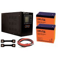 Инвертор (ИБП) Энергия Гарант-2000 + Аккумуляторная батарея Delta DTM 1255 L