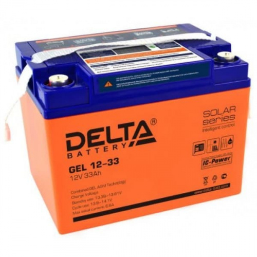 Аккумуляторная батарея Delta GEL 12-33