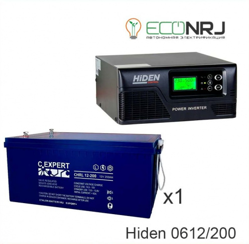 ИБП Hiden Control HPS20-0612 + ETALON CHRL 12-200 фото 2